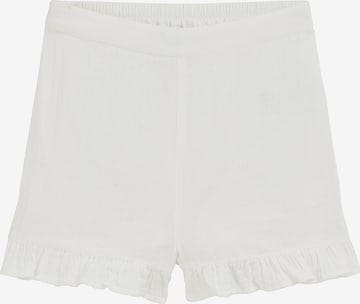 WE Fashion Regular Housut värissä valkoinen: etupuoli
