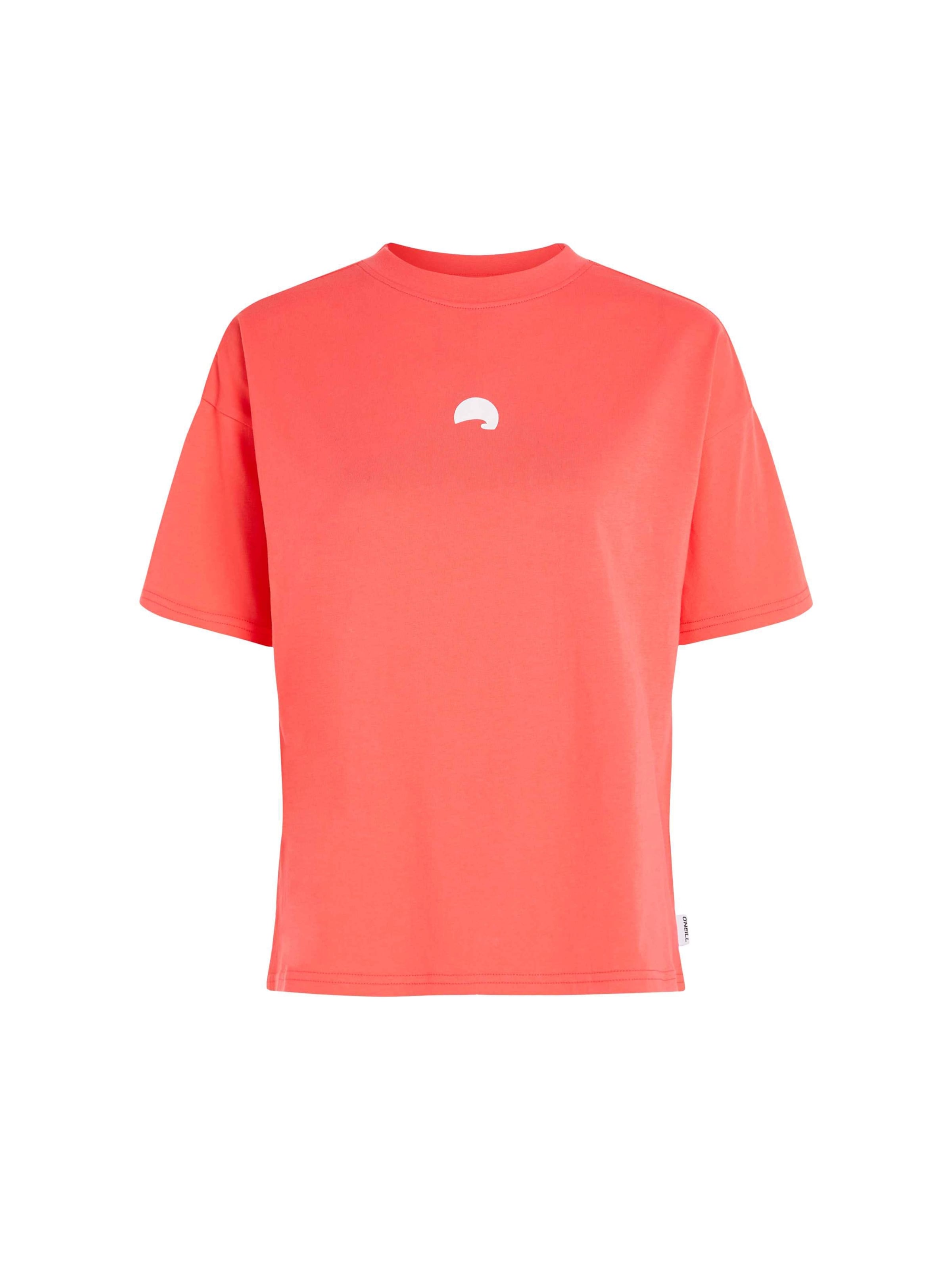 O'NEILL Μπλουζάκι 'Wow' σε ροζ: μπροστά