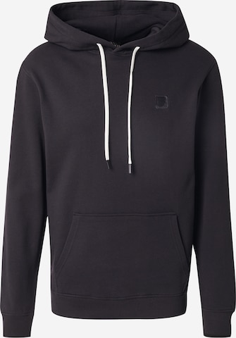 Felpa 'Essential' di SCOTCH & SODA in nero: frontale