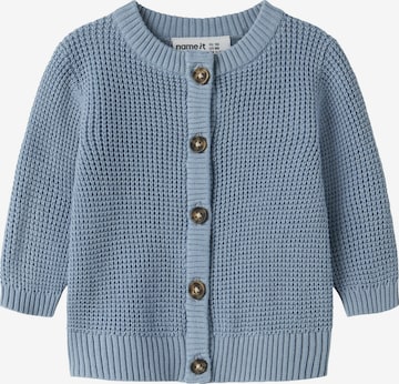Cardigan 'NBNBUBBA' NAME IT en bleu : devant