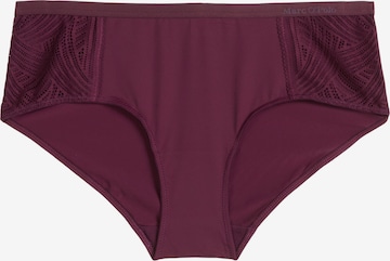 Marc O'Polo Panty ' Timeless Lace ' in Rot: Vorderseite