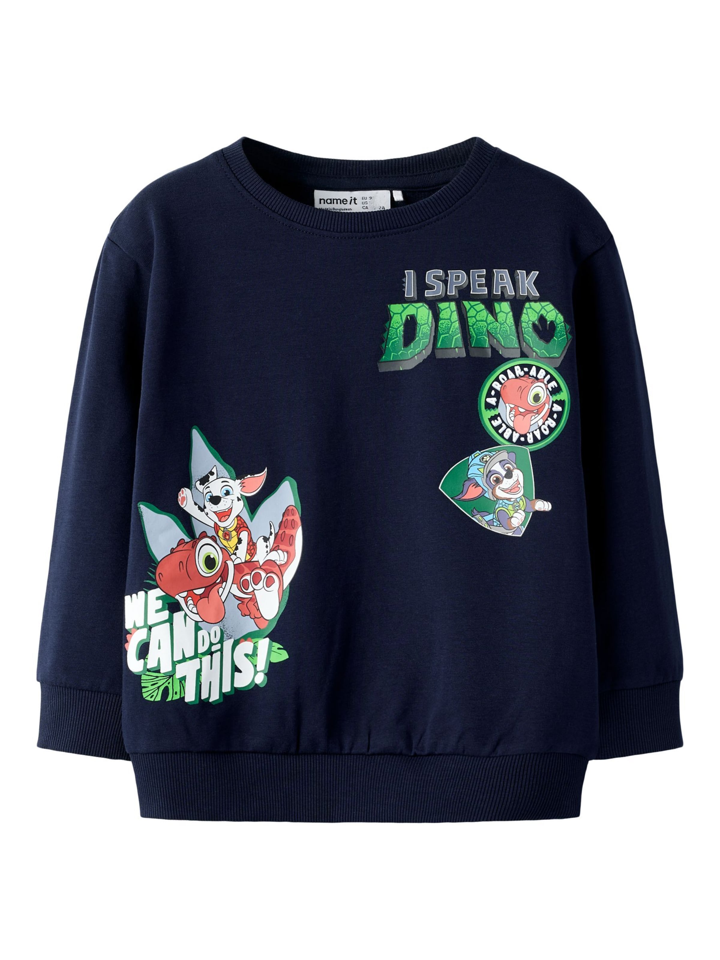 Sweat 'Paw Patrol' NAME IT en bleu : devant