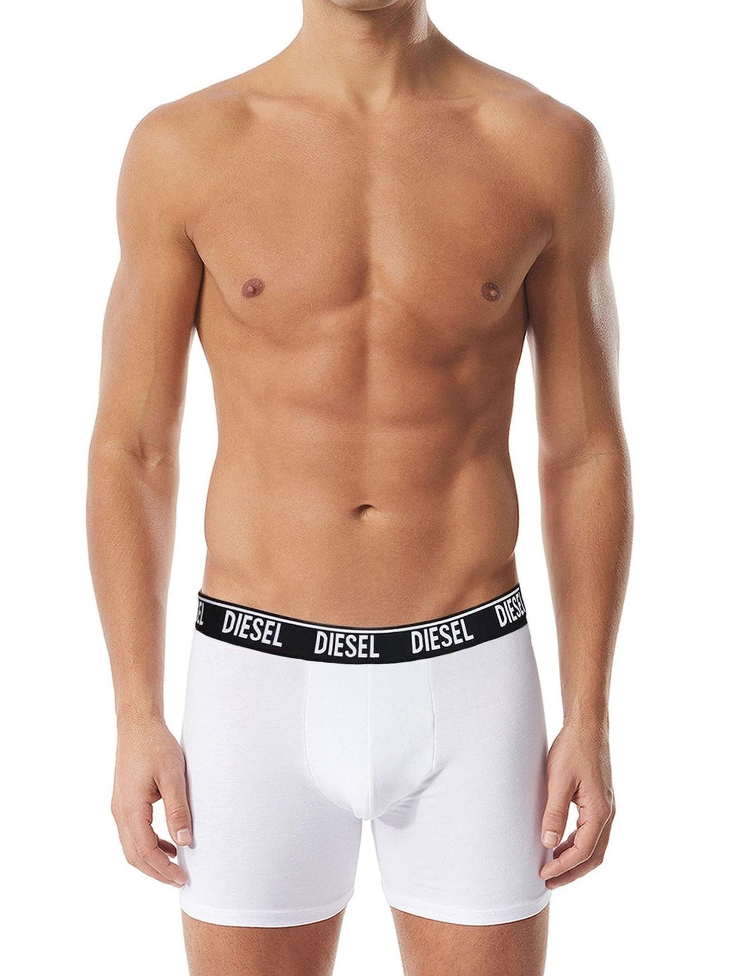 DIESEL Boxer shorts 'SEBASTIAN E4124' in White: front