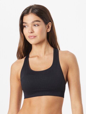 Bally Bustier Sport bh 'LORI' in Zwart: voorkant