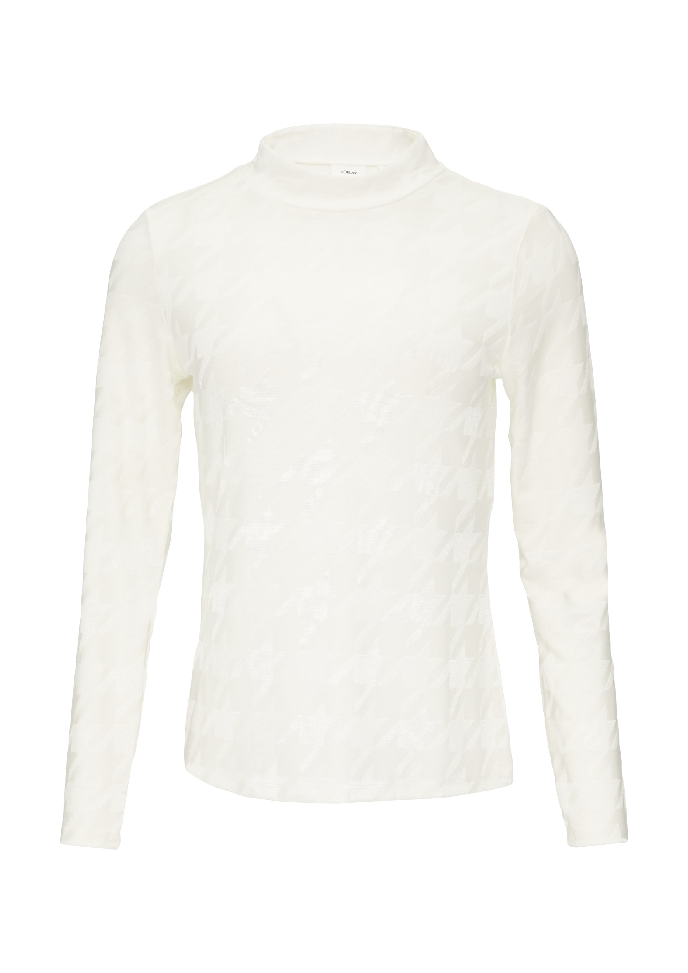 s.Oliver BLACK LABEL Shirt in Wit: voorkant
