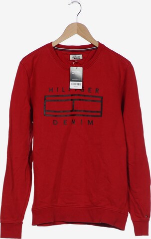 Tommy Jeans Sweater L in Rot: predná strana