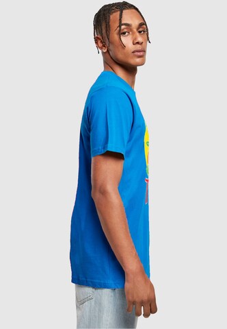 Merchcode Shirt 'Peanuts - Sweet thing' in Blau