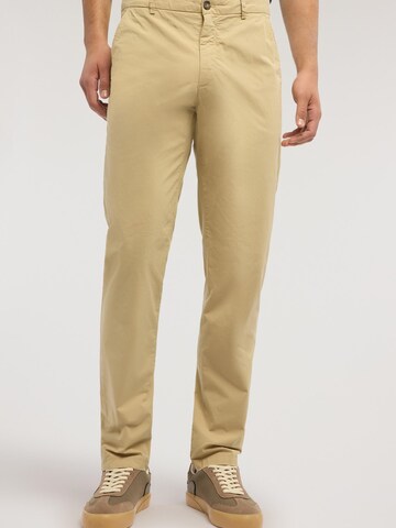 Trussardi Slim fit Trousers in Beige: front