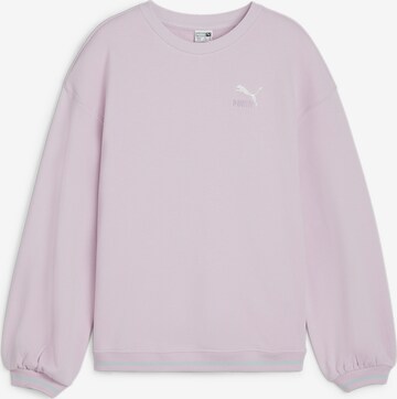 PUMA Athletic Sweatshirt 'CLASSICS Match Point' in Purple: front