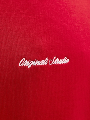 Sweat-shirt JACK & JONES en rouge