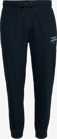 Tommy Hilfiger Underwear Plus Tapered Pants in Blue: front