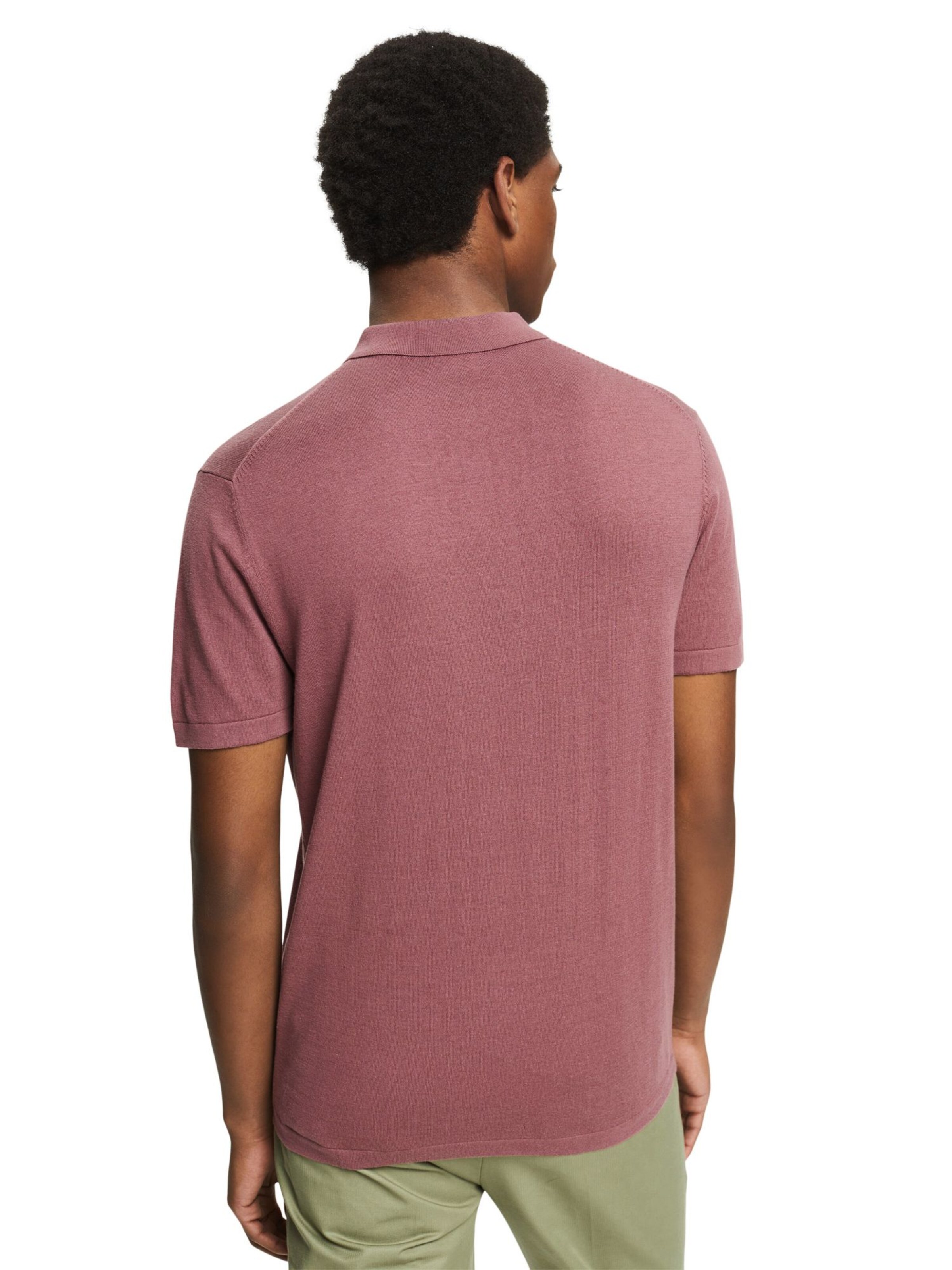 Männer Shirts Esprit Collection Sweatshirt in Altrosa - DO98915