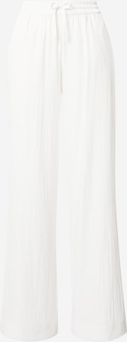 minimum Wide Leg Housut värissä valkoinen: etupuoli