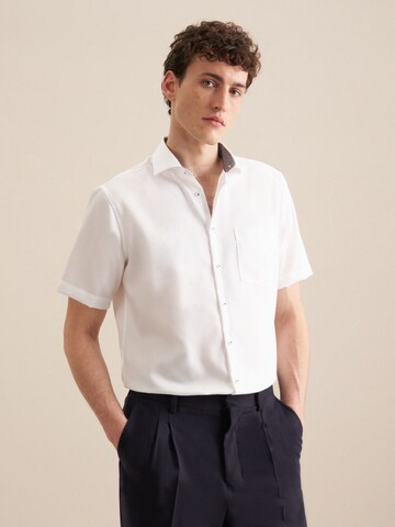 SEIDENSTICKER Comfort fit Business shirt in White: front