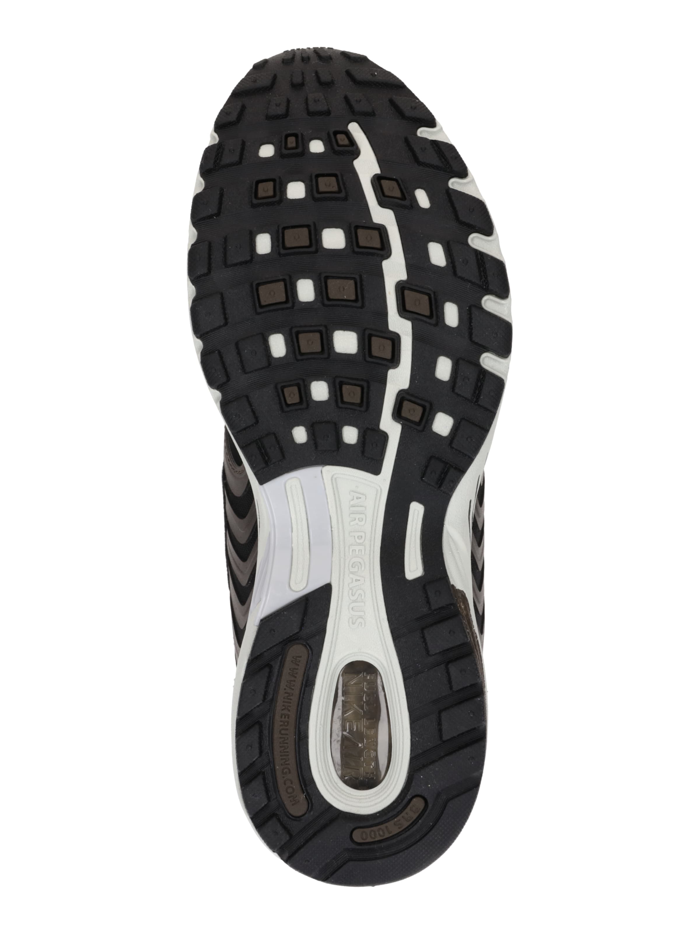 Nike Sportswear Низкие кроссовки 'AIR PEGASUS 2005' в Черный: низ