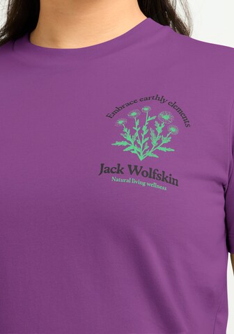JACK WOLFSKIN Shirt in Purple