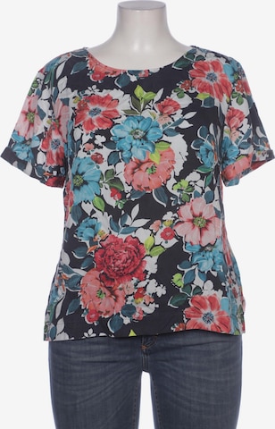 Lands‘ End Bluse XL in Blau: Vorderseite