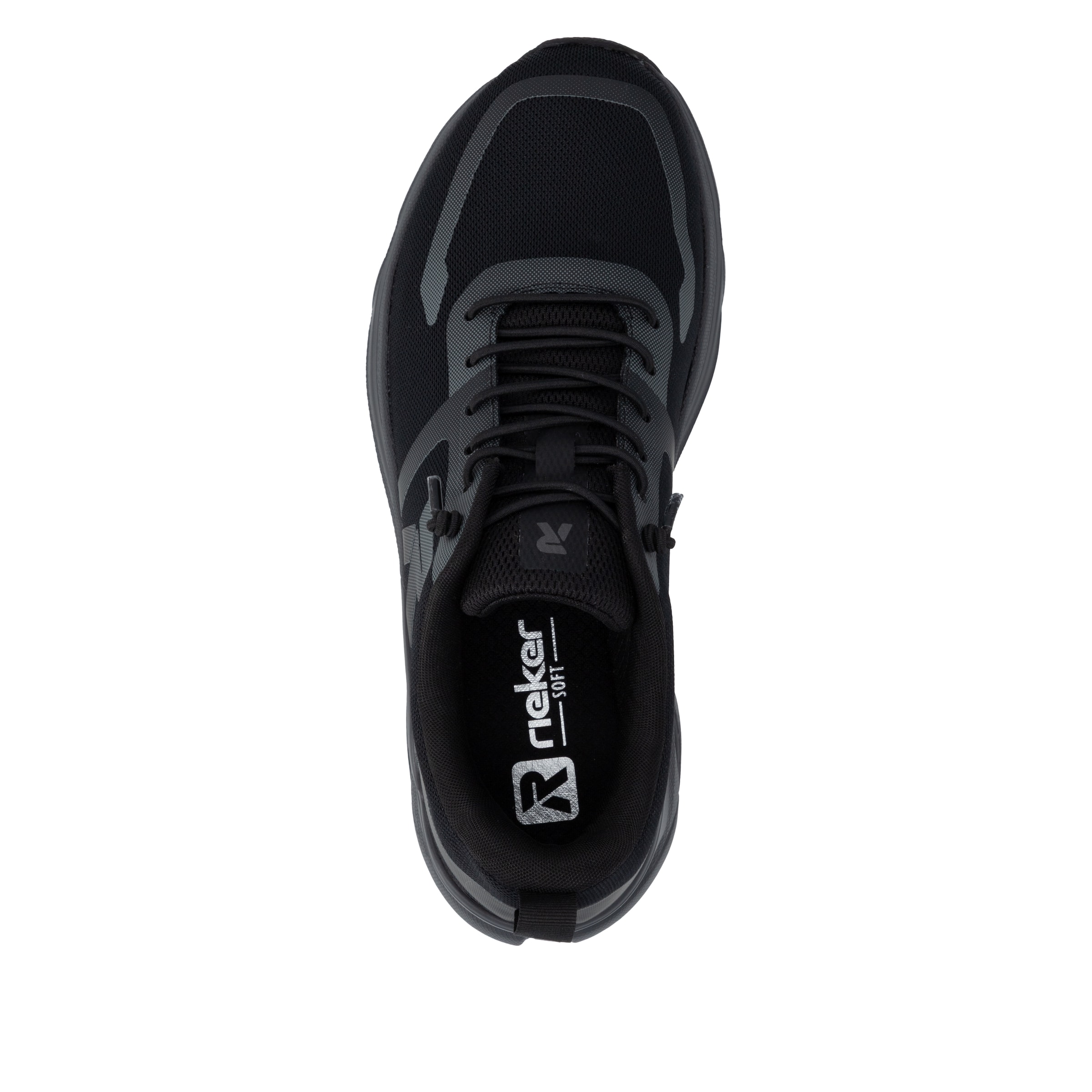 Rieker - Zapatillas deportivas bajas en negro