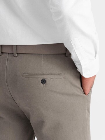 Ombre Slimfit Broek in Beige