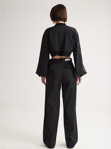 4TAILORS Regular Housut 'Andy' värissä musta