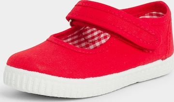 Ballerines Pisamonas en rouge : devant
