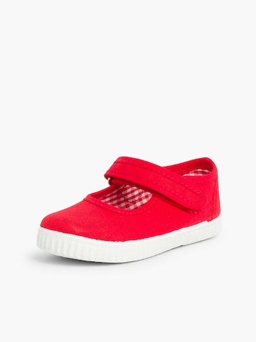 Ballerines Pisamonas en rouge : devant
