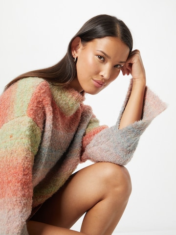 NORR Sweter w kolorze mieszane kolory