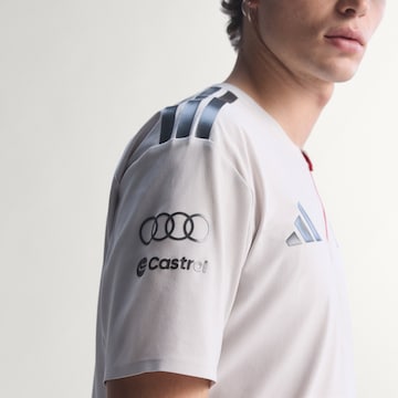 ADIDAS PERFORMANCE Λειτουργικό μπλουζάκι 'Audi Revolut Formula One Team Engineers & Marketing' σε λευκό