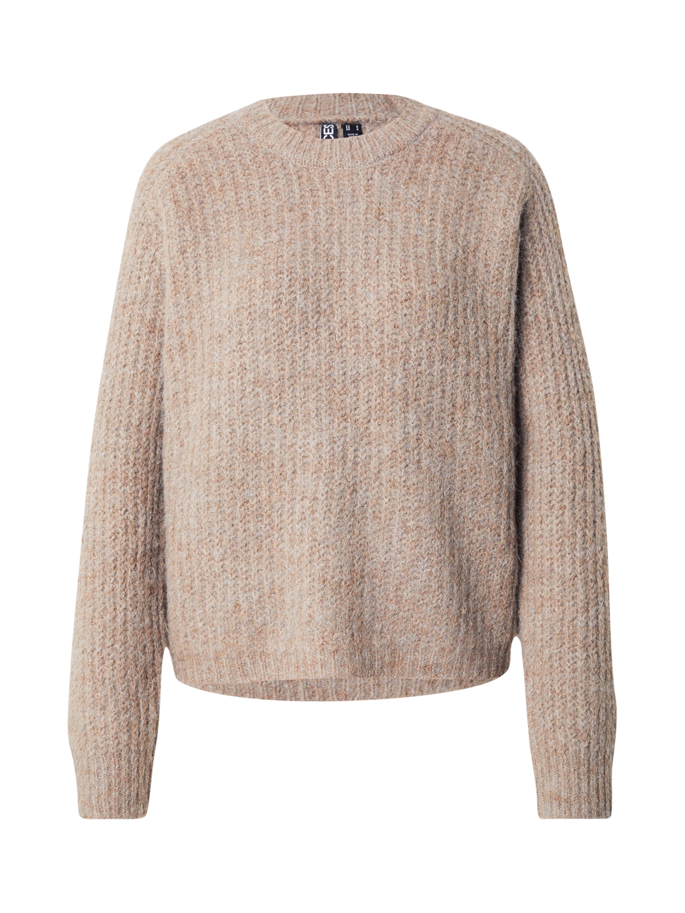 PIECES Sweater 'PCCLEO' in Greige, Item view