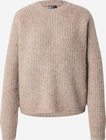 Pull-over 'PCCLEO' PIECES en gris : devant