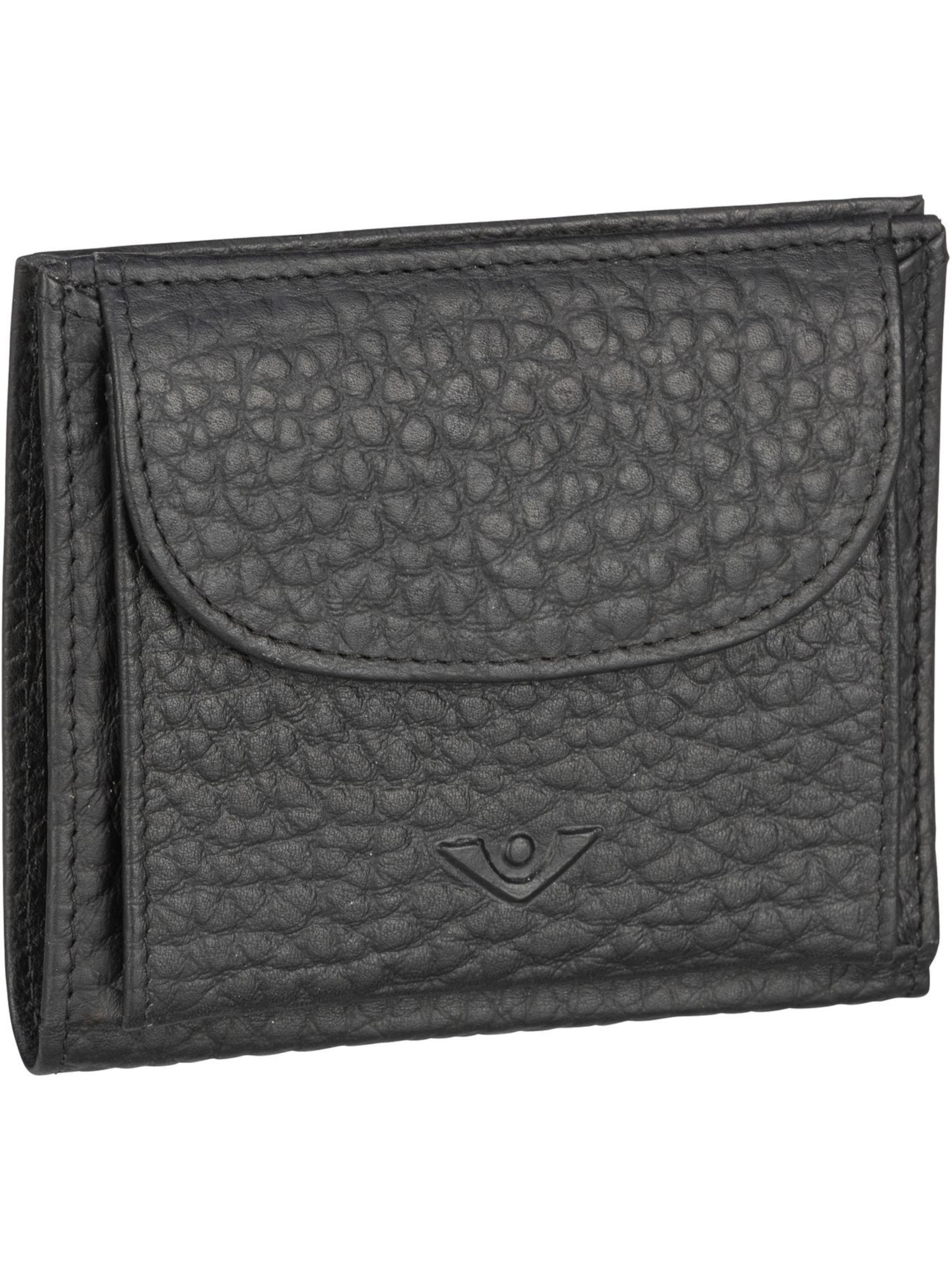 VOi Portemonnaie 'Hirsch' in Schwarz: Vorderseite