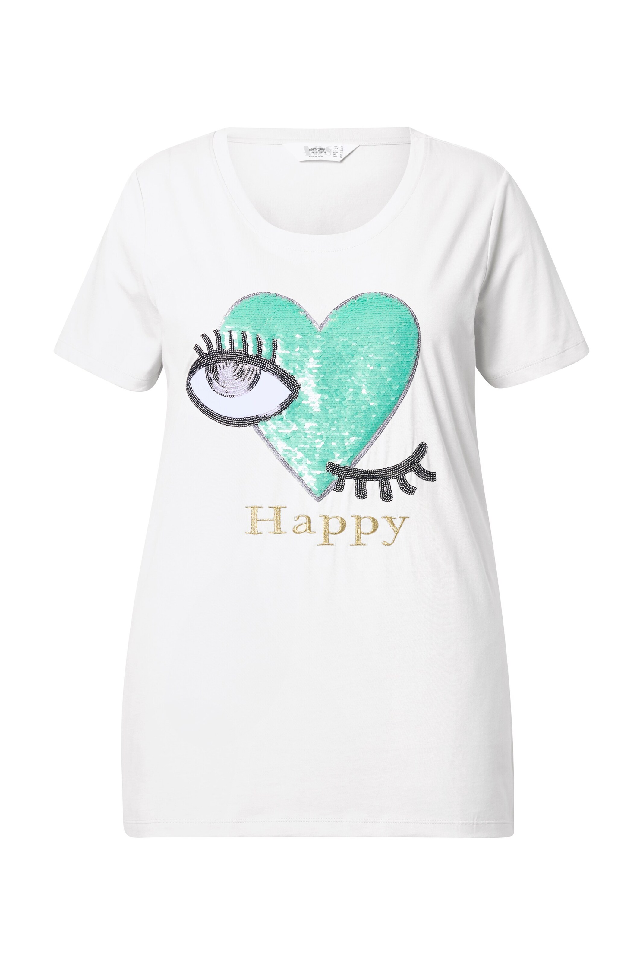 Angel of Style Shirt in Wit: voorkant