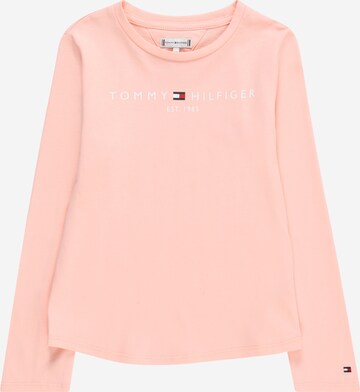 T-Shirt TOMMY HILFIGER en rose : devant