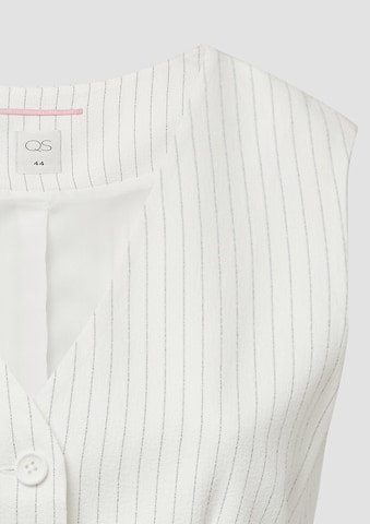 Gilet QS en blanc