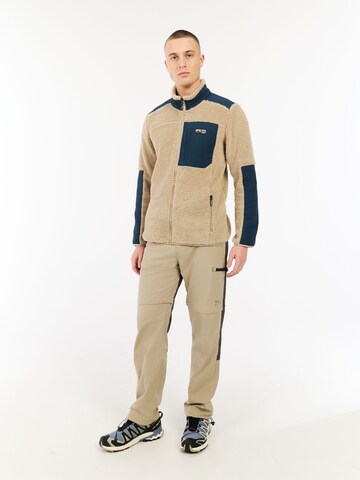 PROTEST Fleecejacke 'PRTBleaker' in Braun