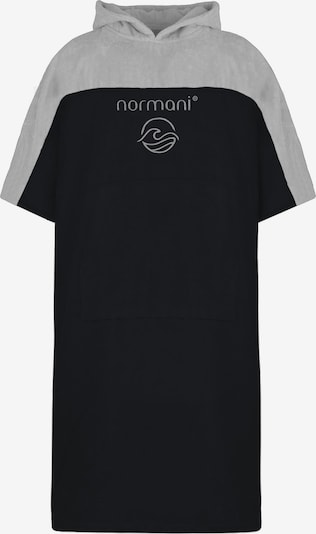 normani Poncho 'Kuta' in grau / schwarz, Produktansicht