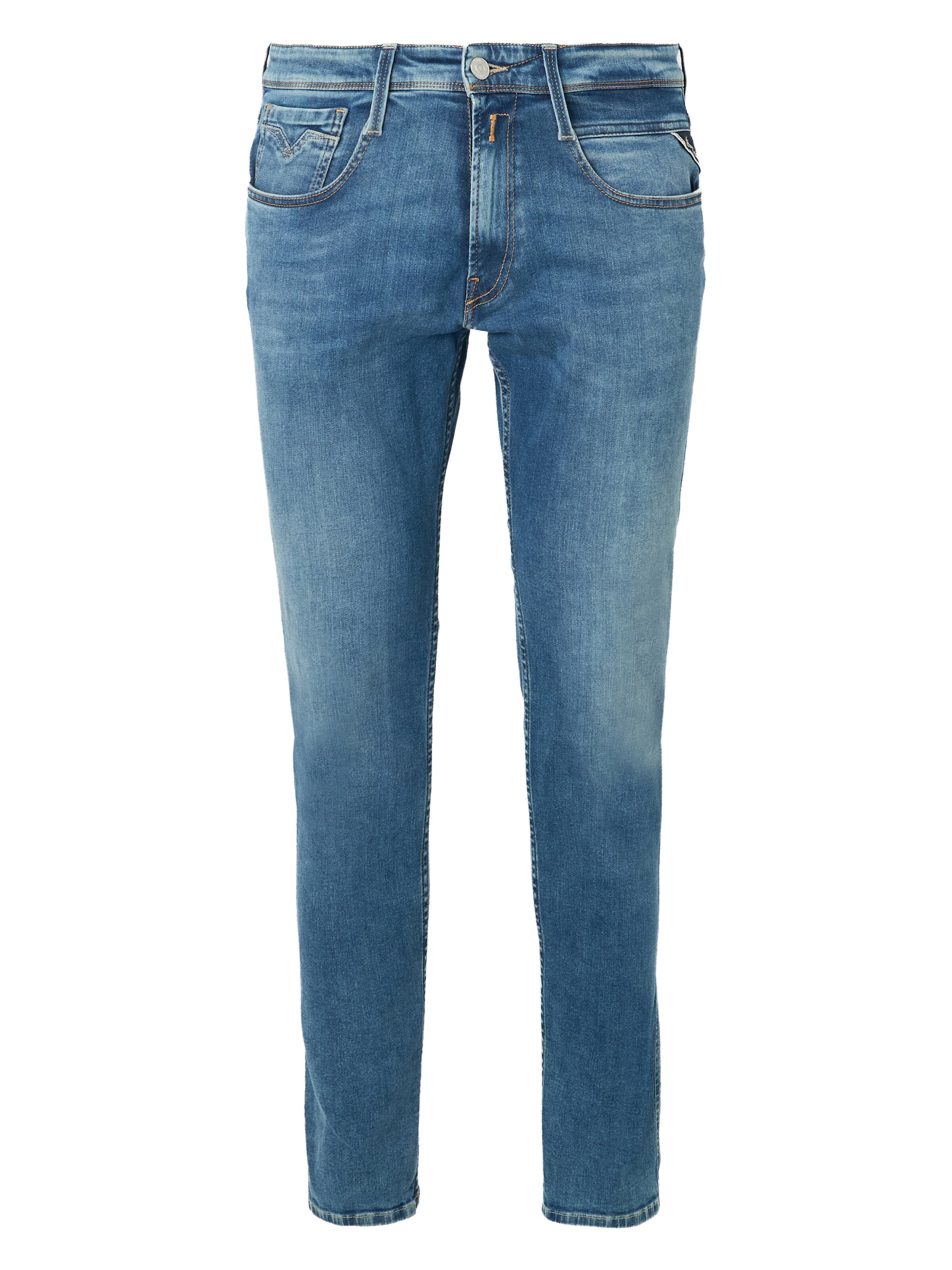 Skinny Jean 'ANBASS' REPLAY en bleu : devant