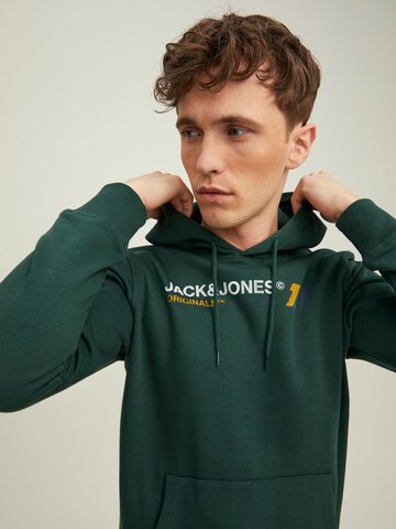 JACK & JONESSweater majica 'Nate' - zelena boja