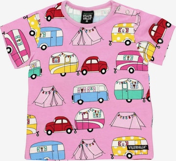 Villervalla T-Shirt in Pink: Vorderseite