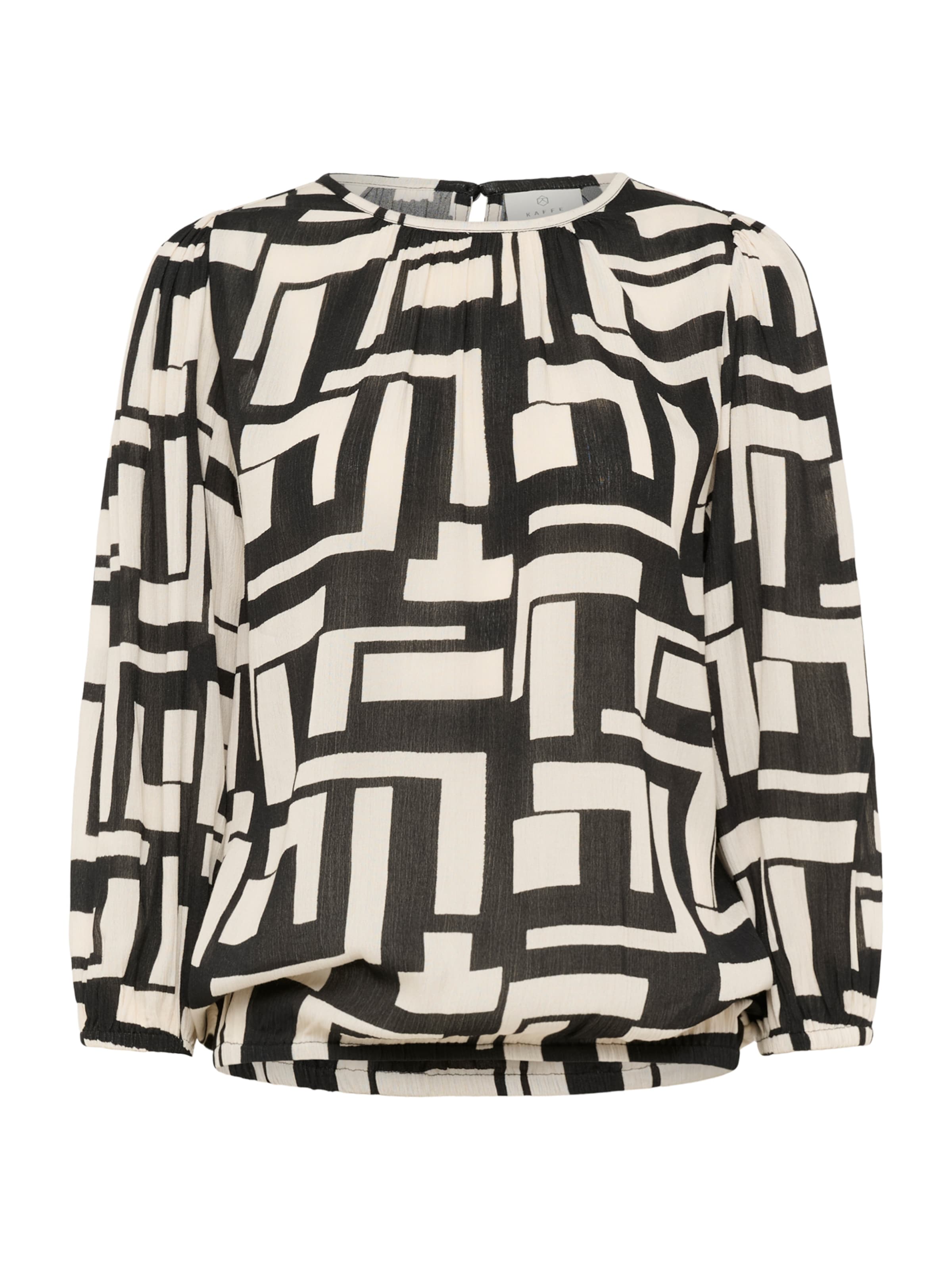 Kaffe - Blusa 'KALorina Amber' em preto: frente