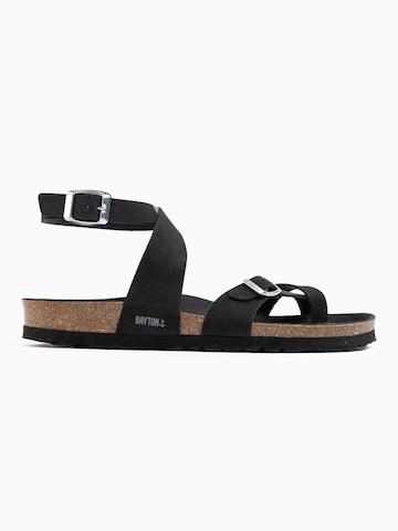 Bayton Sandalen met riem in Zwart