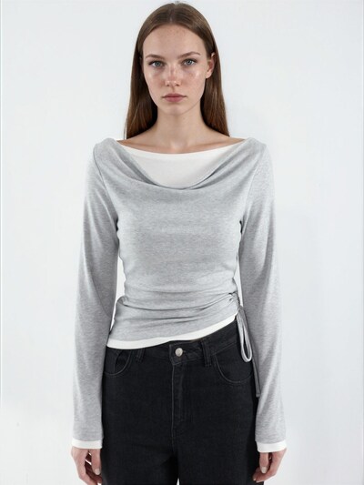 Hiccup Bluse‌‌‌ in XS in grau, Produktansicht
