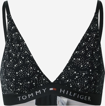 Tommy Hilfiger Underwear Τρίγωνο Σουτιέν σε μαύρο: μπροστά