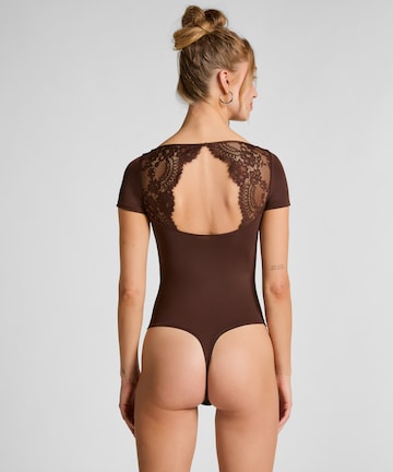 Hunkemöller Body 'Becky' in Bruin