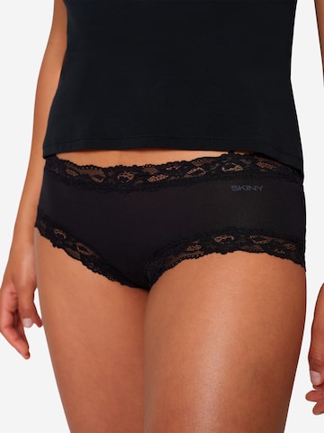 Skiny Panty ' Modal Lace ' in Schwarz