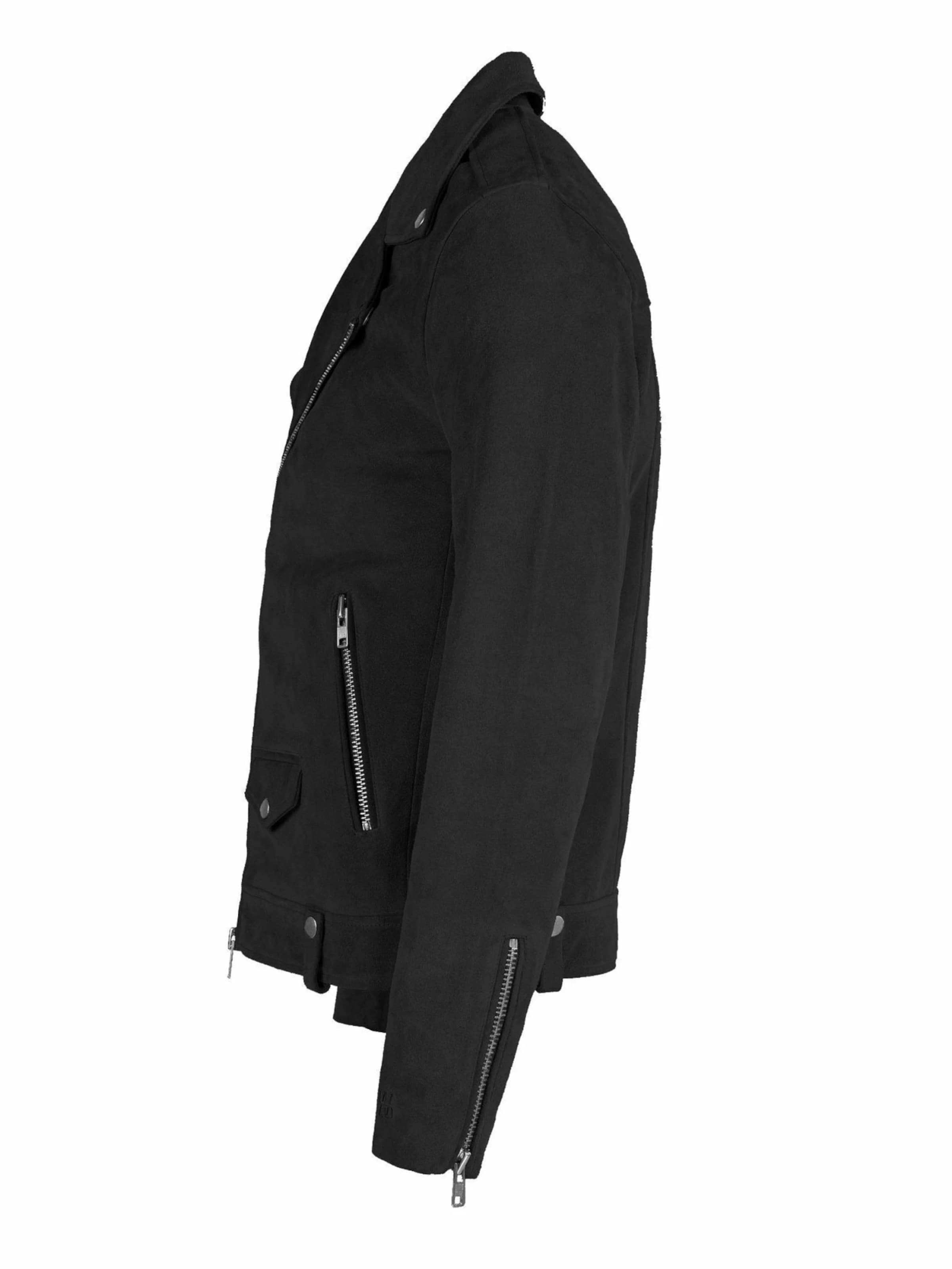 Veste mi-saison 'Owen' still Nordic en noir