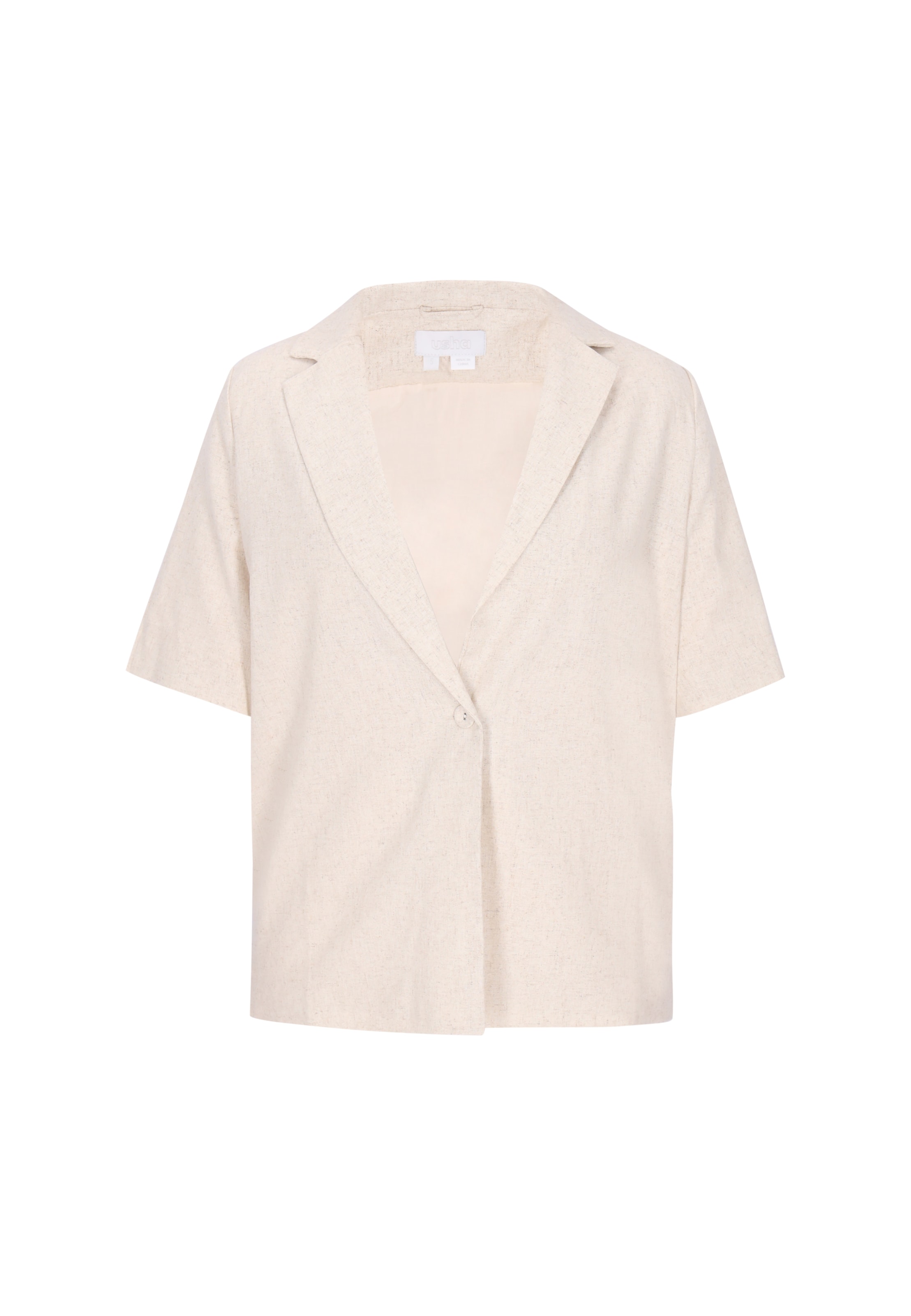 usha WHITE LABEL - Blazer en beige: frente