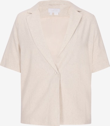 Blazer usha WHITE LABEL en beige : devant