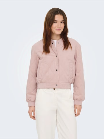 ONLY Kevad-sügisjope 'ONLSAP', värv roosa: eest vaates