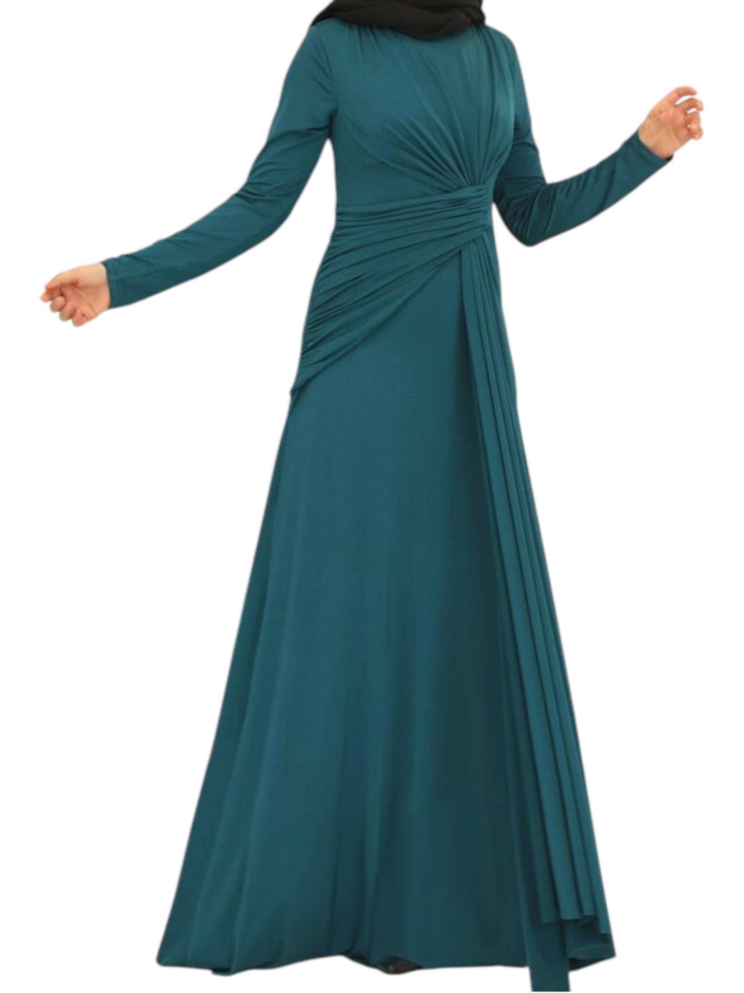 fashionshowcase - Vestido de noche 'FAVORI' en verde